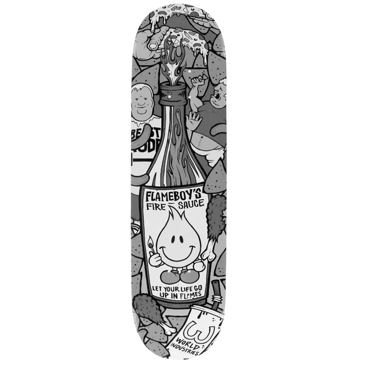 Flameboy's Fire Sauce Skateboard